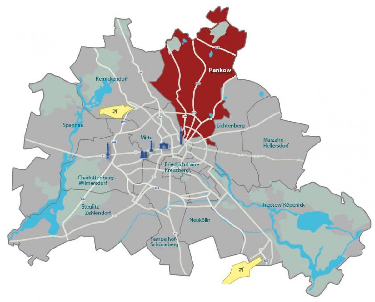 mapa-pankow berlin 