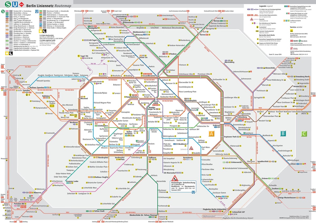 s bahn mapa
