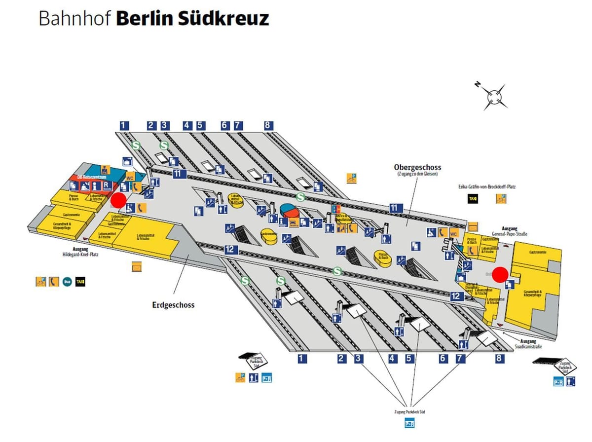 mapa berlin südkreuz
