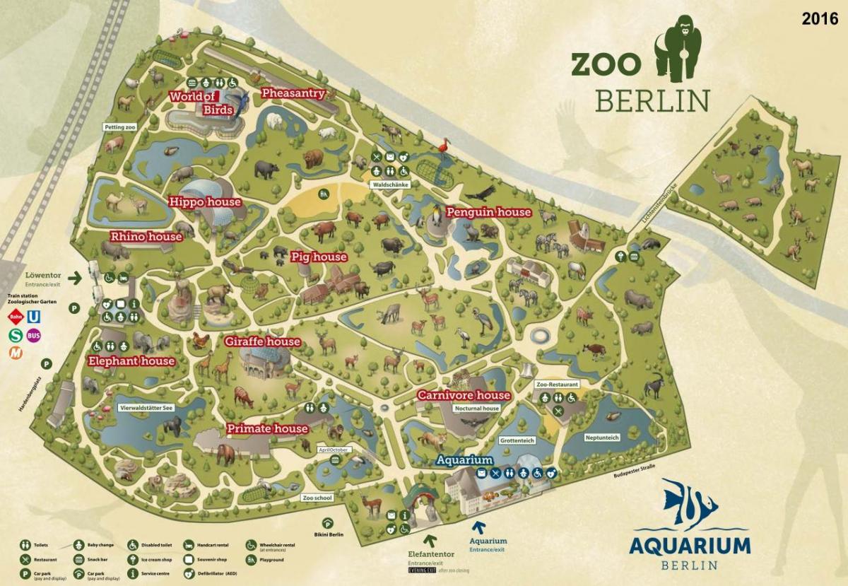 mapa berlin zoo