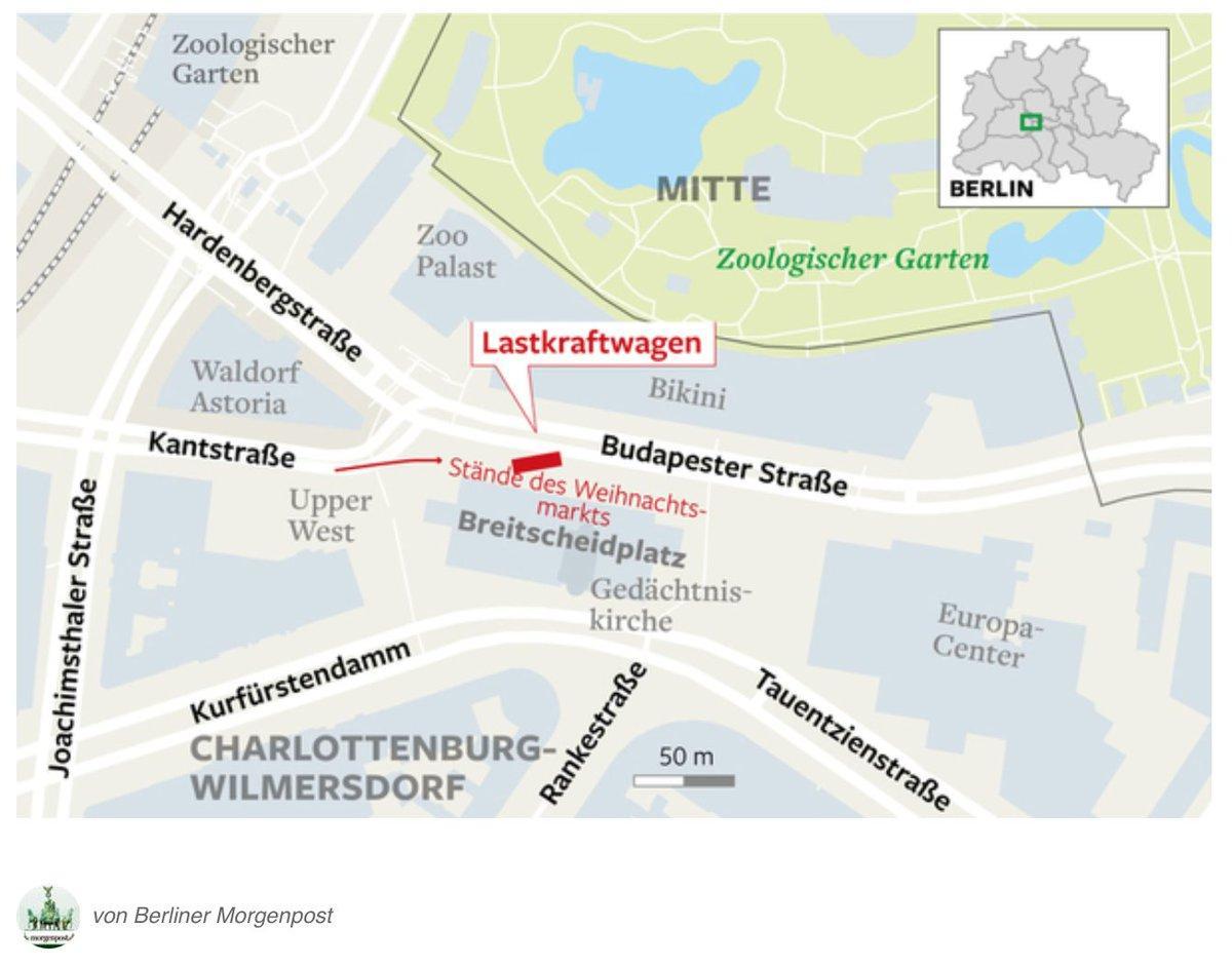 mapa breitscheidplatz berlíně