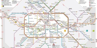 Bvg u bahn mapa