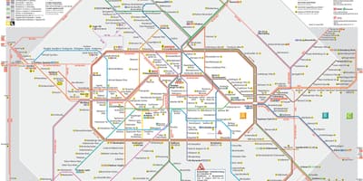 S bahn mapa