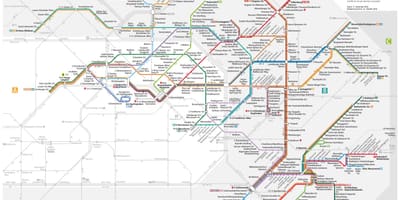 Bvg mapa trasy