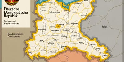 Mapa ddr berlin