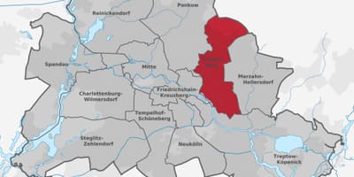 Mapa lichtenberg-berlin