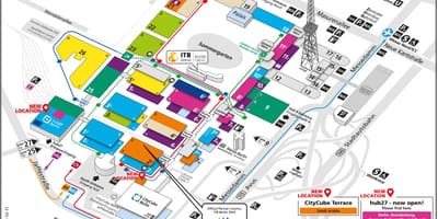 Mapa messe berlin