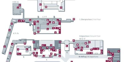 Berlín sxf mapa letiště
