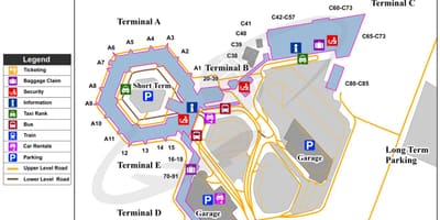 Txl berlin airport mapě