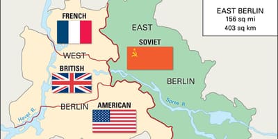 Mapa východní berlín západní berlín